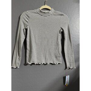 Cat & Jack Girl's Ribbed Long Sleeve Shirt Size M 8 NWT
